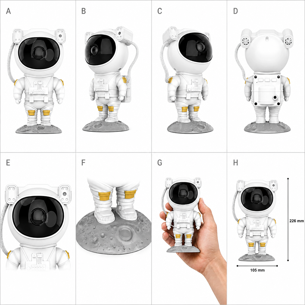 Astronauta Proyector de Galaxia
