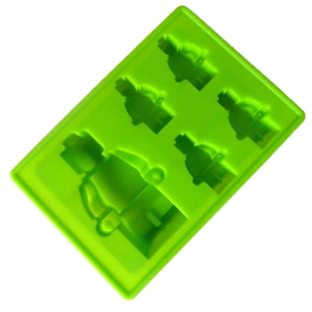 Set 5 Molde Silicona Personajes de LEGO