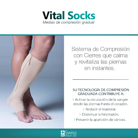 Vital Socks Medias de Compresión L - XL