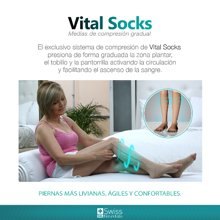 Vital Socks Medias de Compresión L - XL