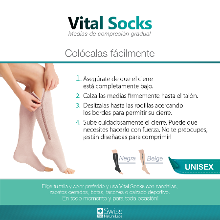 Vital Socks Medias de Compresión L - XL