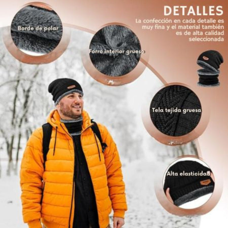 FROSTEX - Set de Gorro y Bufanda