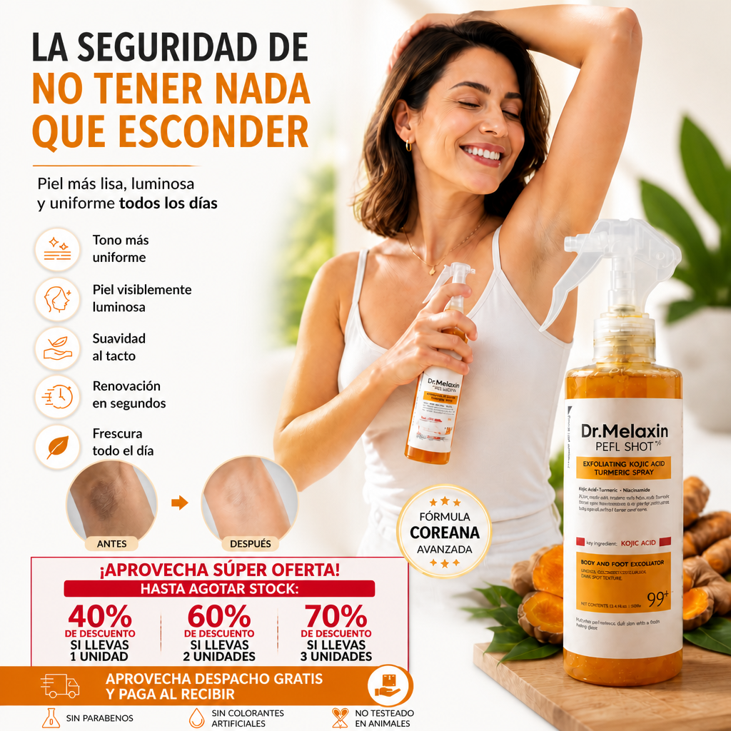 Dr. Melaxin Peel Shot – Exfolia y revela piel luminosa