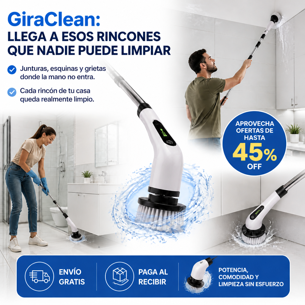 GiraClean - Rincones limpios sin agacharte