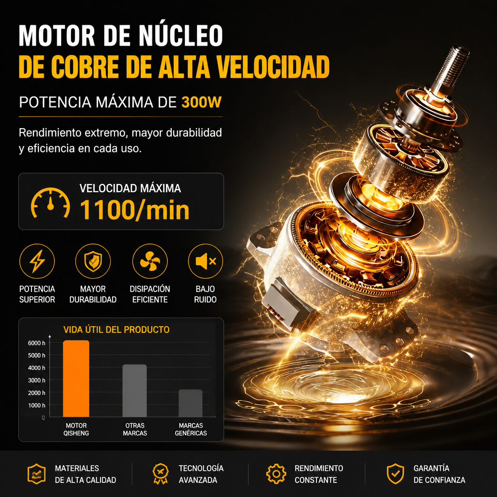 Cepillo Eléctrico LIMPIA PARRILLAS