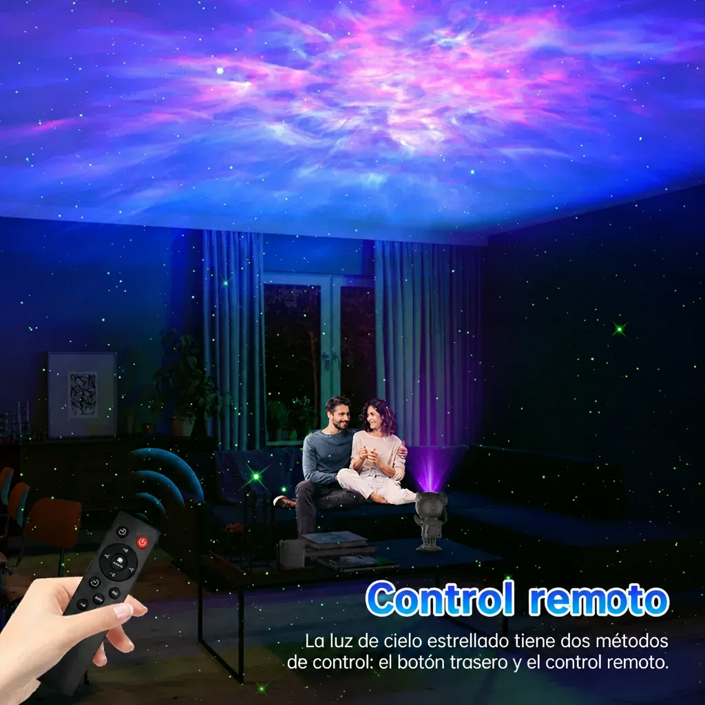 Astronauta Proyector de Galaxia