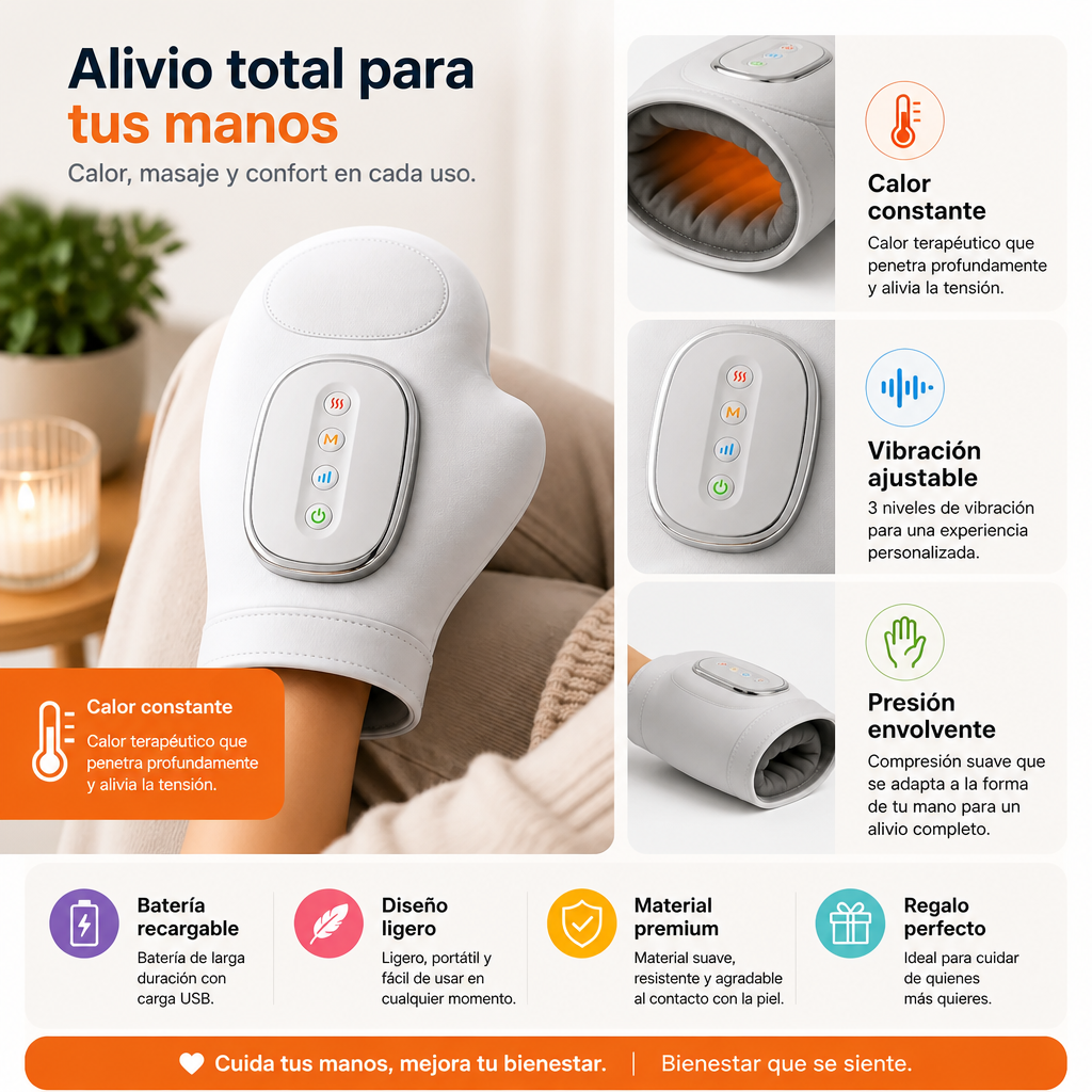 CalMano - Alivio para manos adoloridas y cansadas