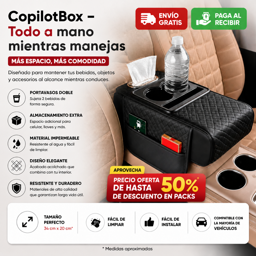 CopilotBox - Todo a mano mientras manejas