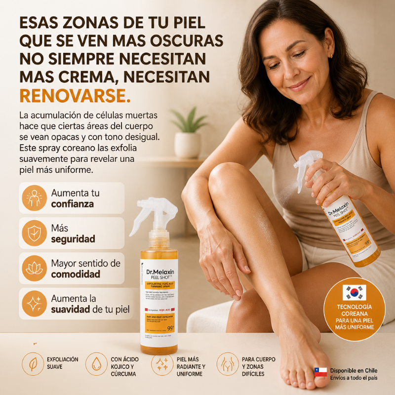 Dr. Melaxin Peel Shot – Exfolia y revela piel luminosa