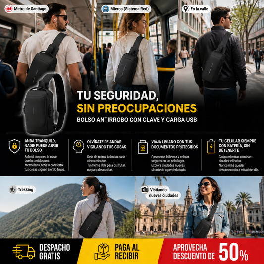 Fashion Lock - El bolso que solo tú puedes abrir