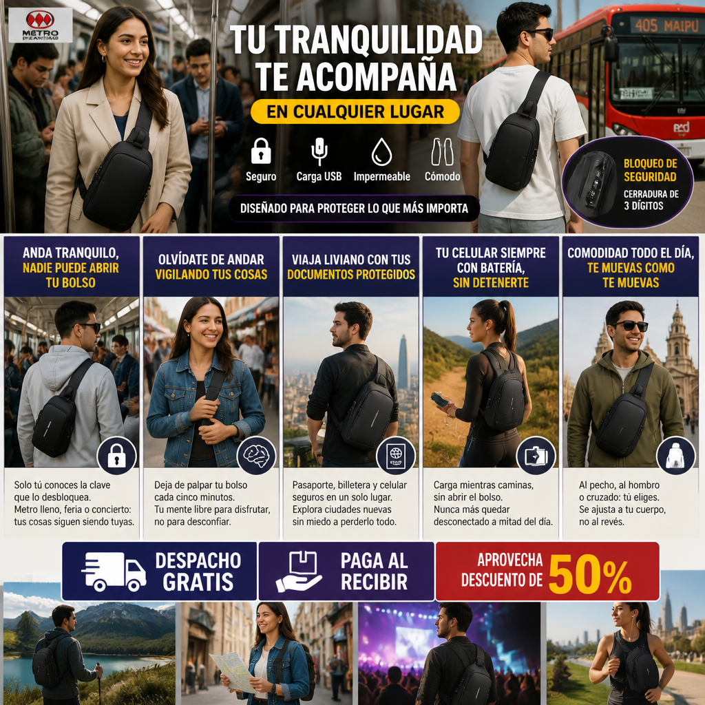 Fashion Lock - El bolso que solo tú puedes abrir