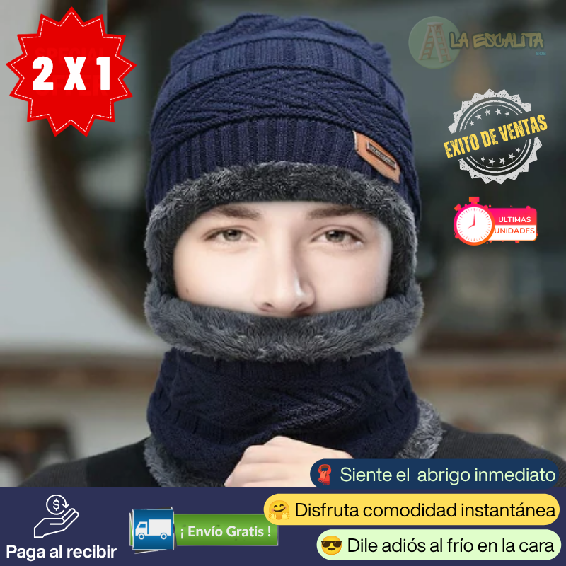 FROSTEX - Set de Gorro y Bufanda